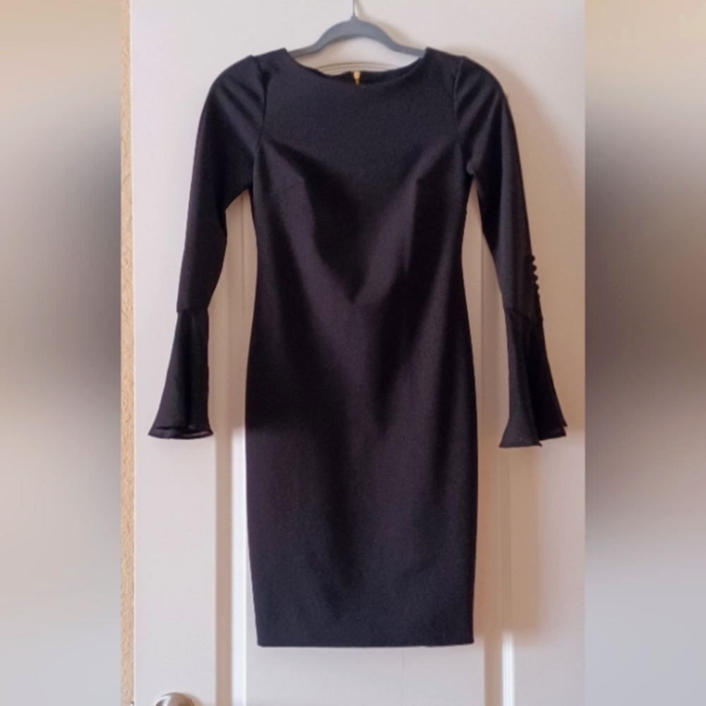 Calvin Klein Black Sheath Dress